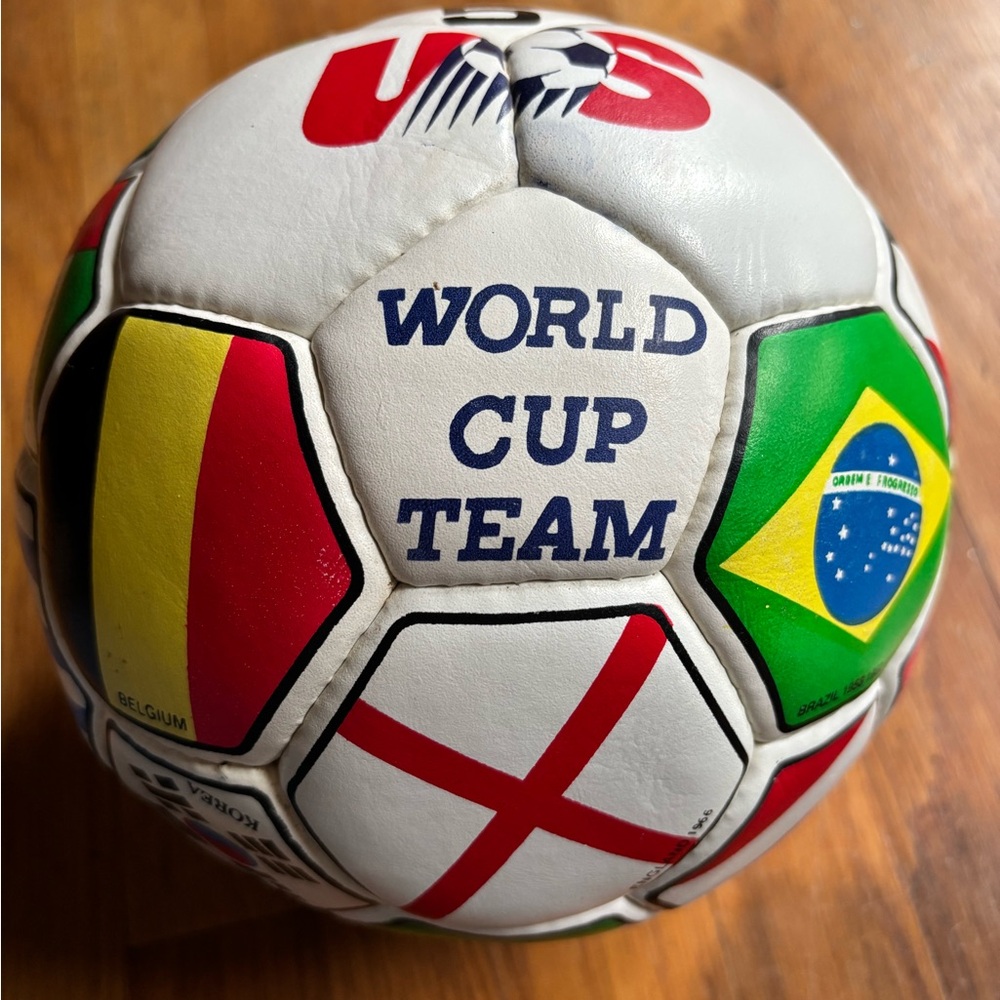 90s World Cup soccer ball vintage